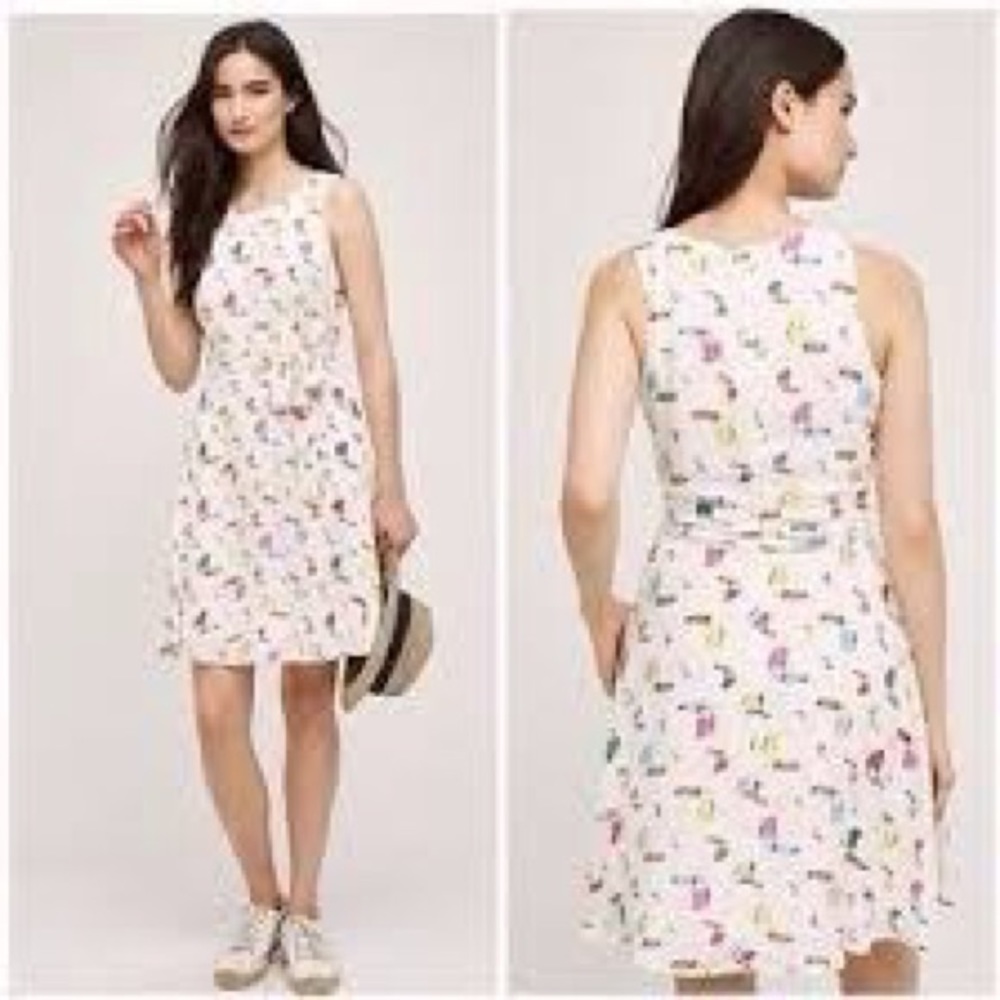 Anthropologie Sunday in Brooklyn Toucan Dress